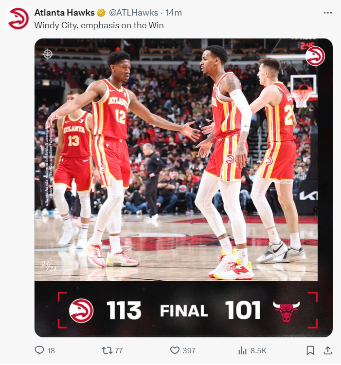 湖人大胜老鹰，送对手四连败